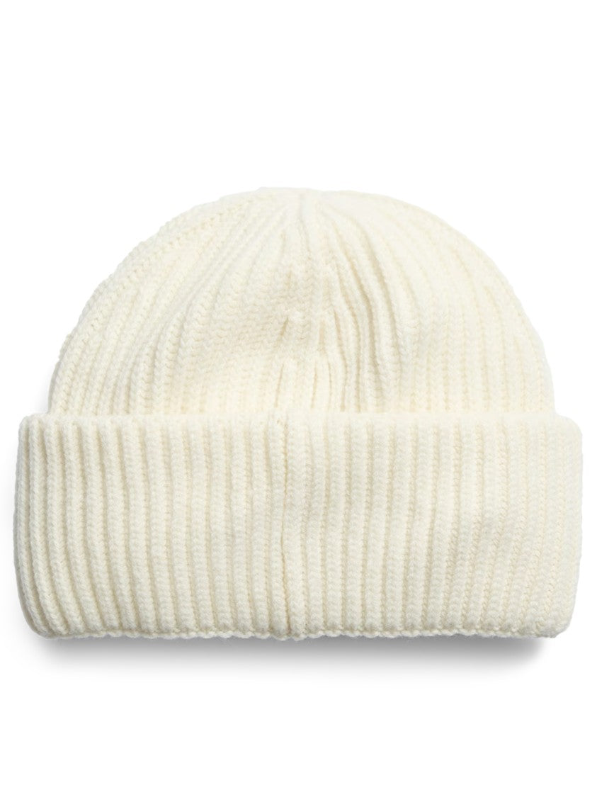 Canada Goose Ribbed Knit Toque With Double Fold Design