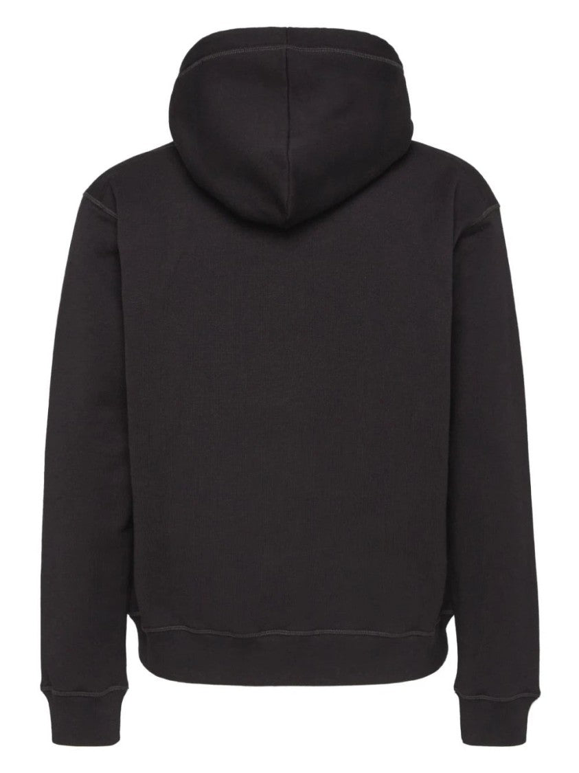 Dsquared2 Logo-Print Cotton Hoodie