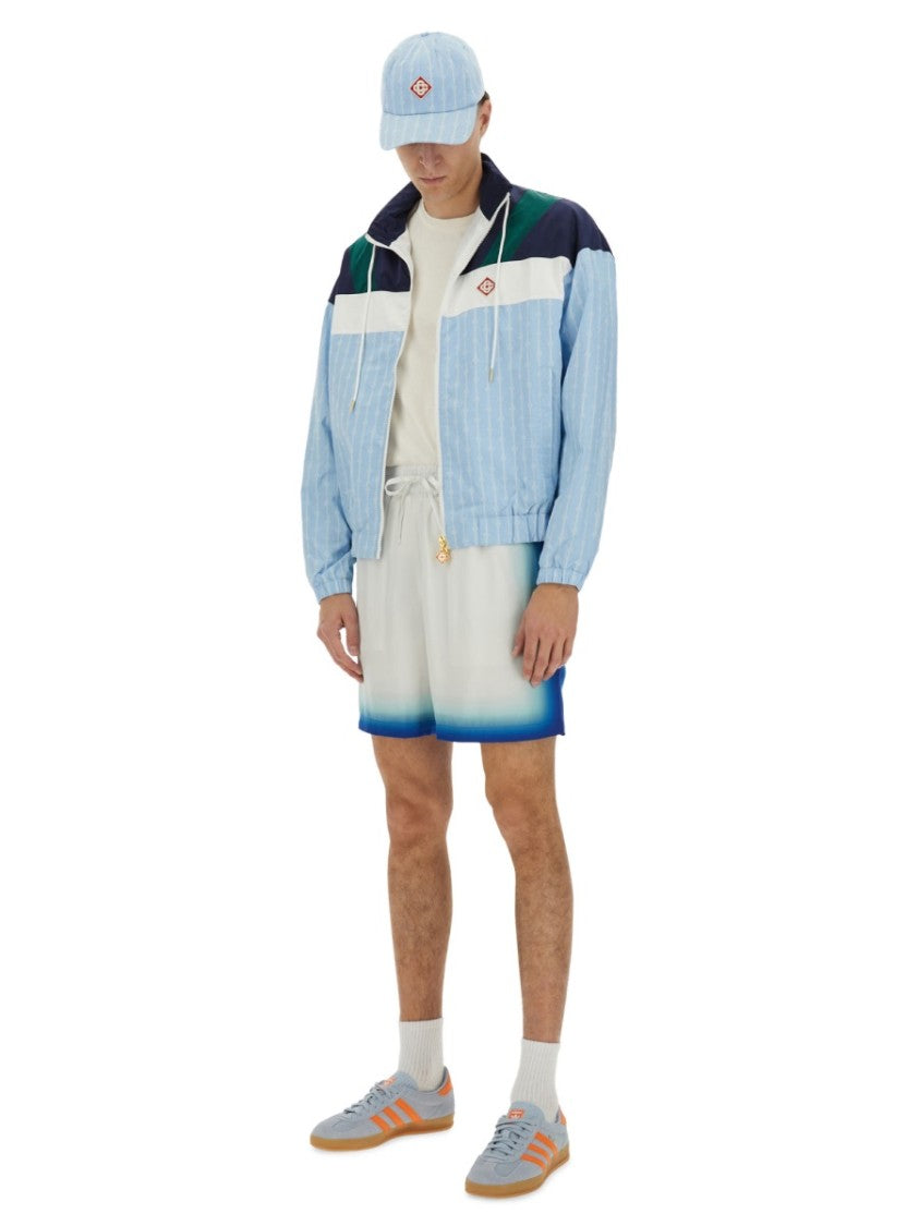 Casablanca "Pinstripe Laurel" Track Jacket