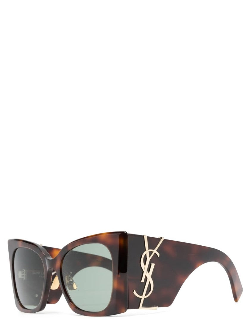 Saint Laurent Tortoiseshell Sl M119/F Blaze Acetate Glasses