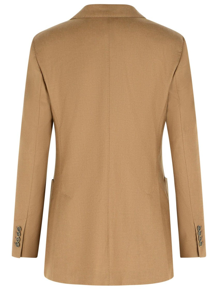 Max Mara Brown Cashmere Blazer