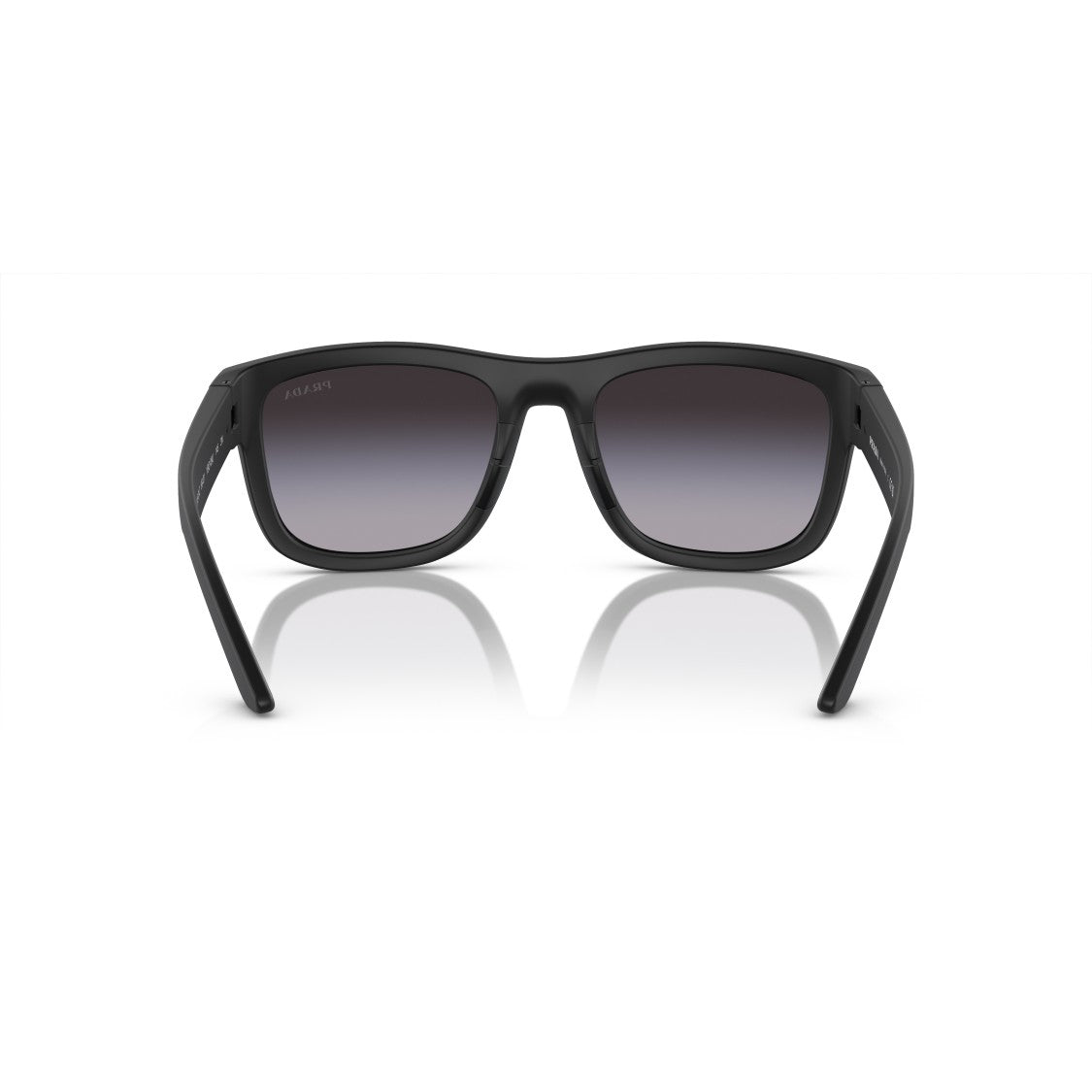 Prada Linea Rossa 0Ps 01Zs Rectangular Matte Black Sunglasses
