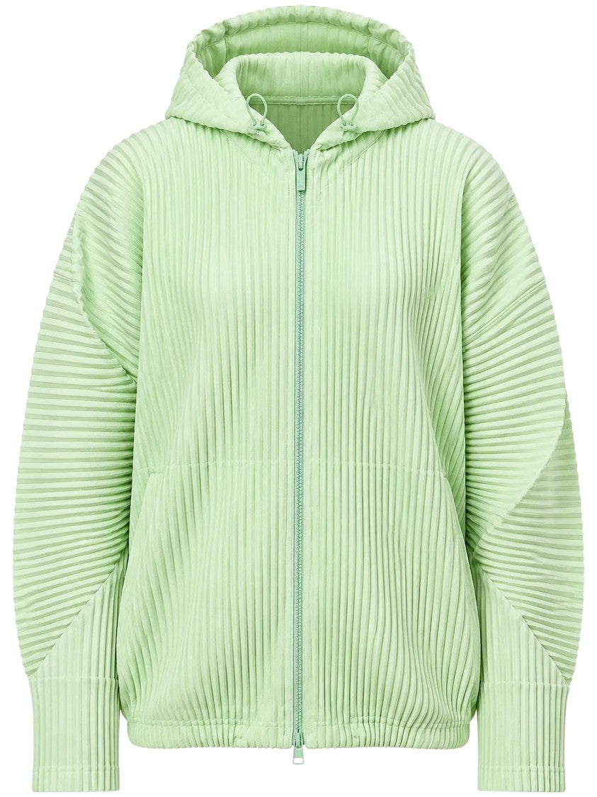 Homme Plissé Issey Miyake July Pleated Zip-Up Jacket