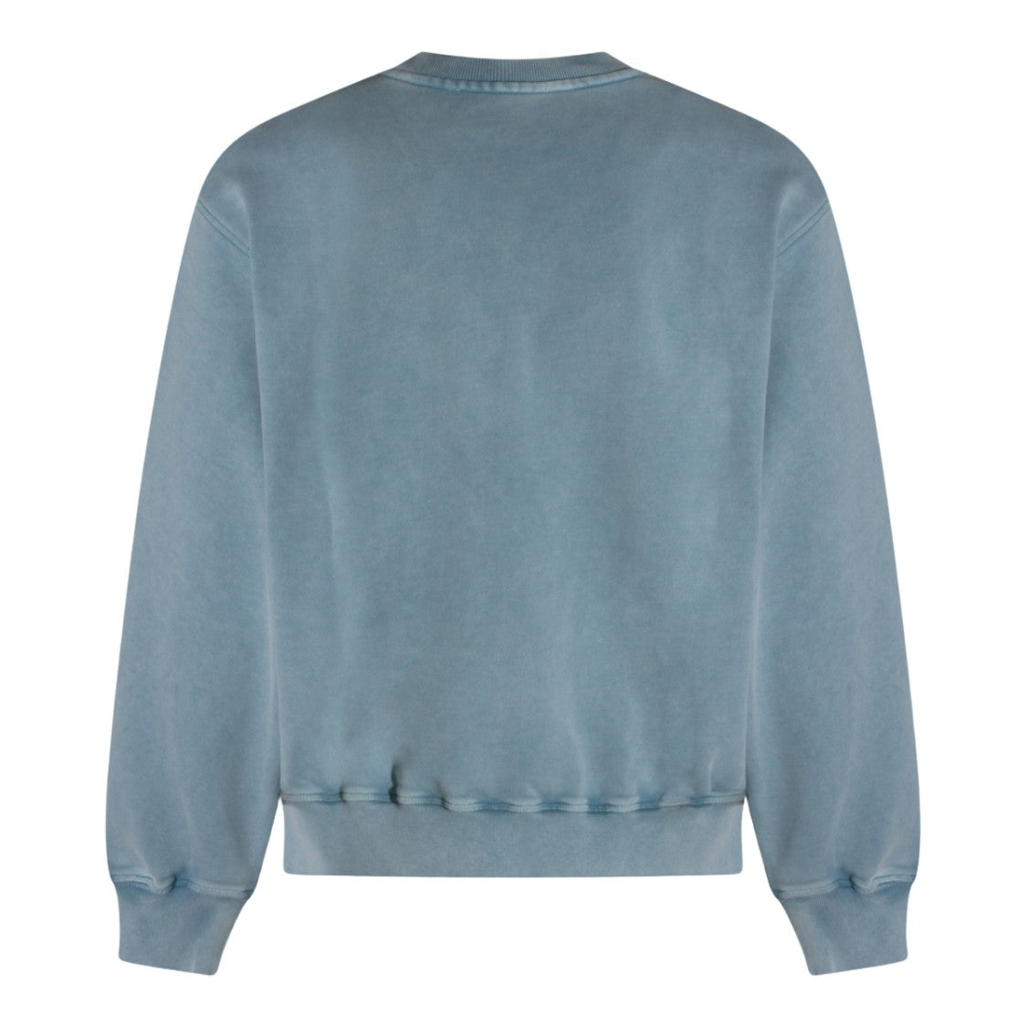 Maison Kitsuné Vintage Graphic Print Sweatshirt With Ribbed Detailing