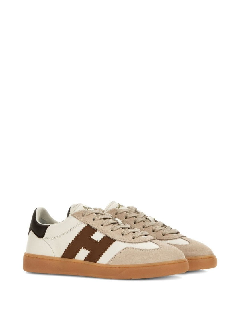 Hogan Multicolour Low-Top Sneakers With Suede Overlays And Signature Logo