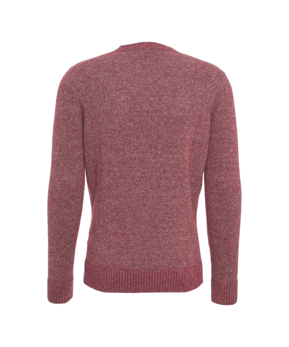 Kangra Mélange Knit Sweater With Round Neckline