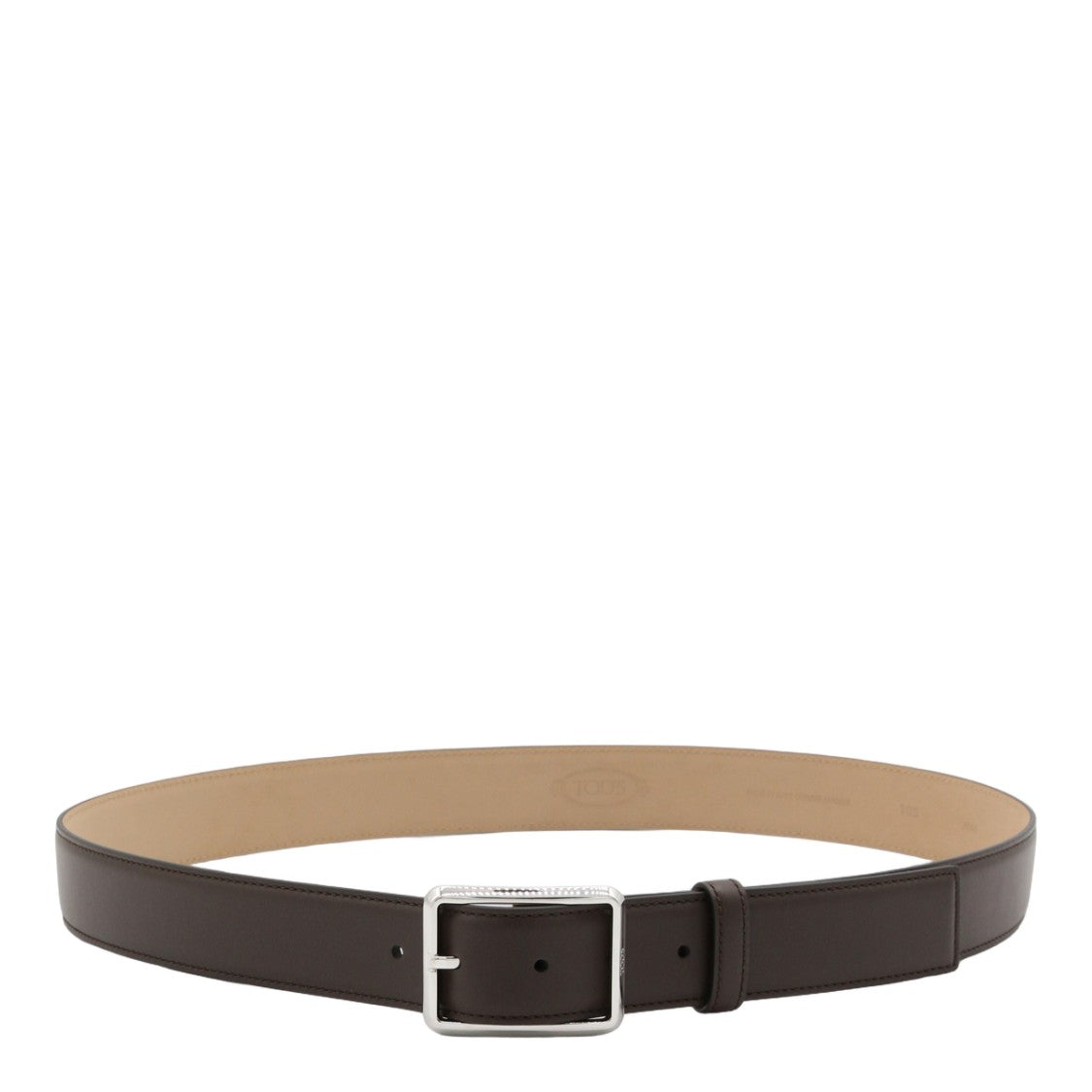 Tod's Dark Brown Leather Belt