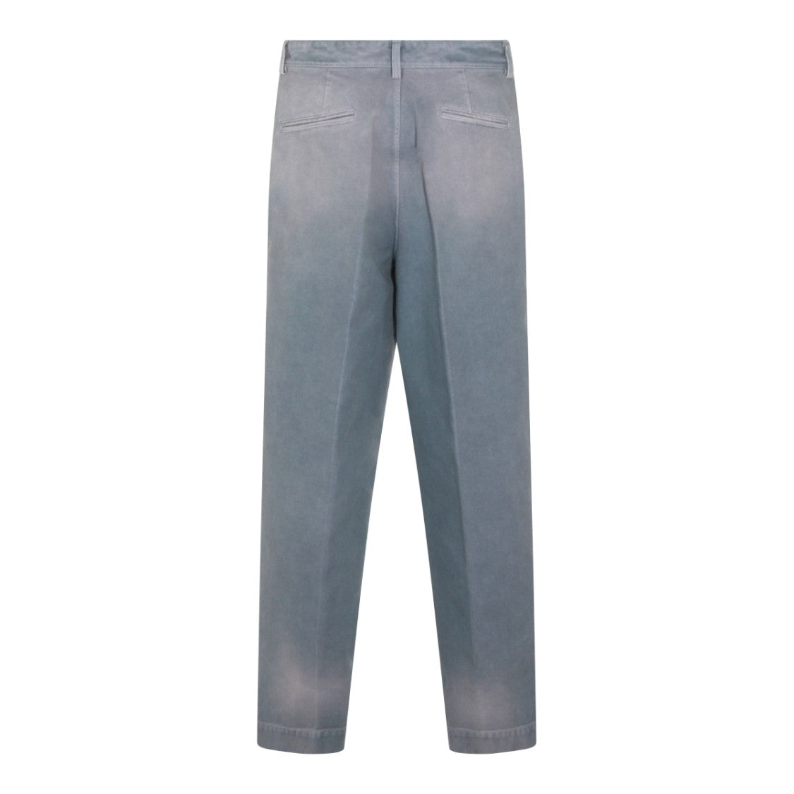 Marni Straight-Leg Trousers With Gradient Effect And Pleat Detail