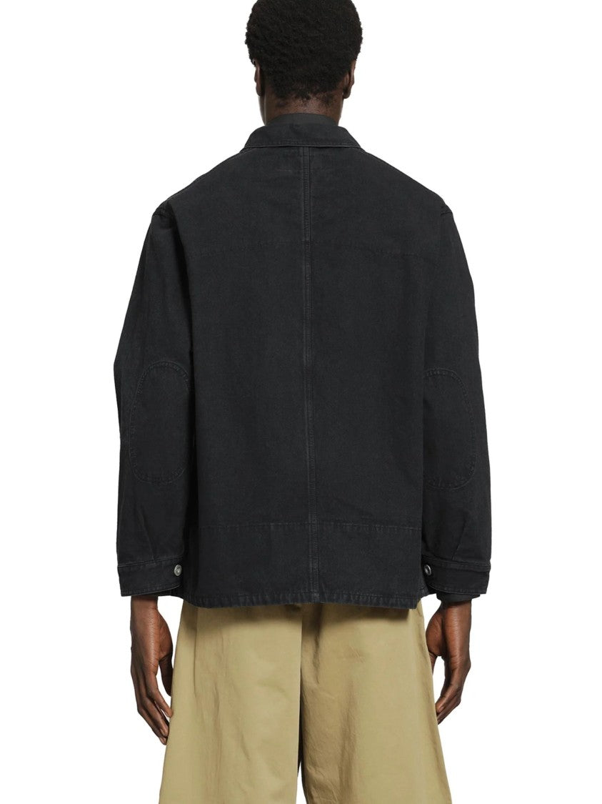 Comme Des Garçons Black Denim Classic Collar Shirt