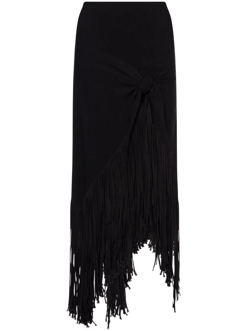 Philosophy Di Lorenzo Serafini Classic High-Waisted Smooth Texture Skirt