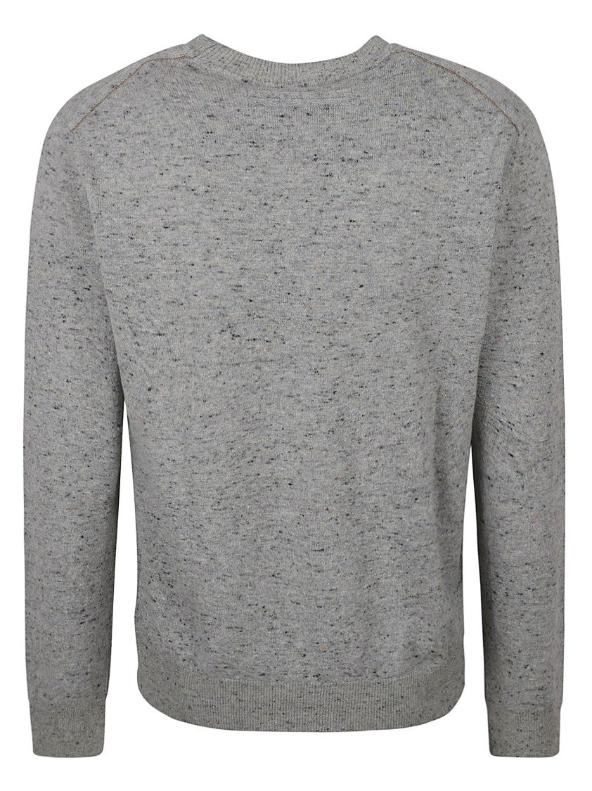 Zegna Relaxed Fit Crew Neck Sweater