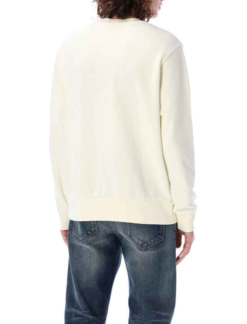 Polo Ralph Lauren Crew Neck Cotton Sweatshirt With Embroidered Logo