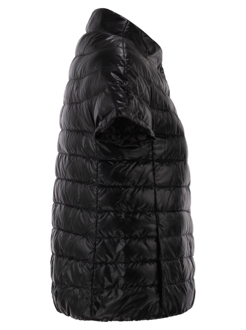 Herno Emilia - Down Jacket With Short Sleeves