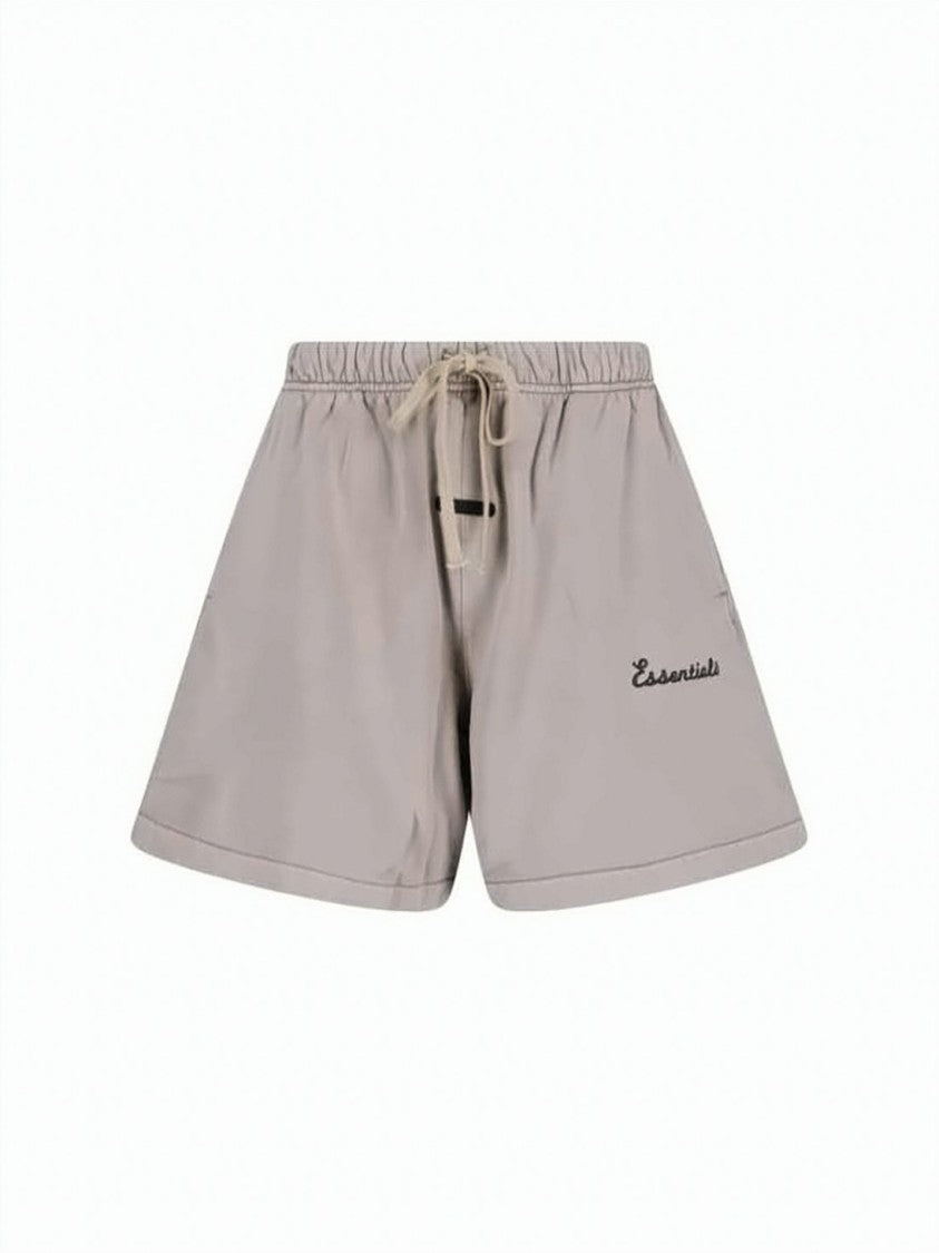 Fear Of God Relaxed Fit Cotton Embroidered Shorts