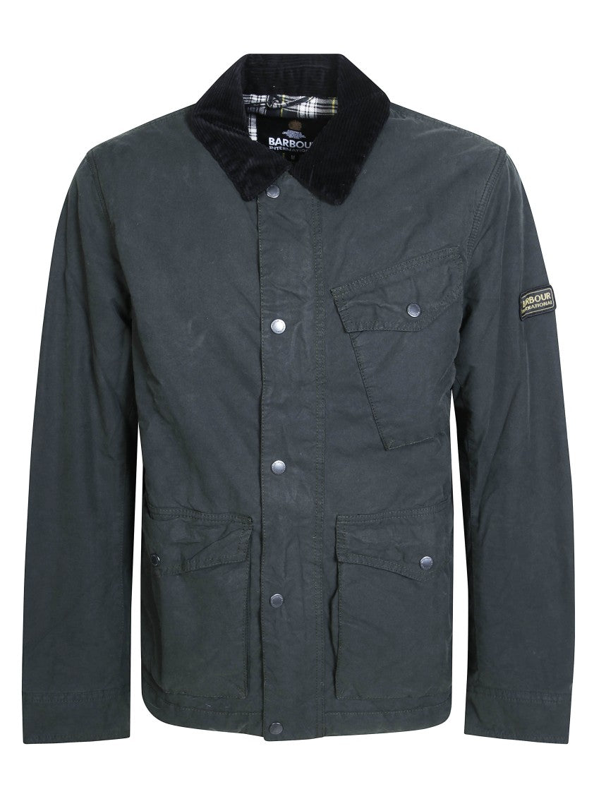Barbour Winter Drifter Washed Waxed Cotton Jacket