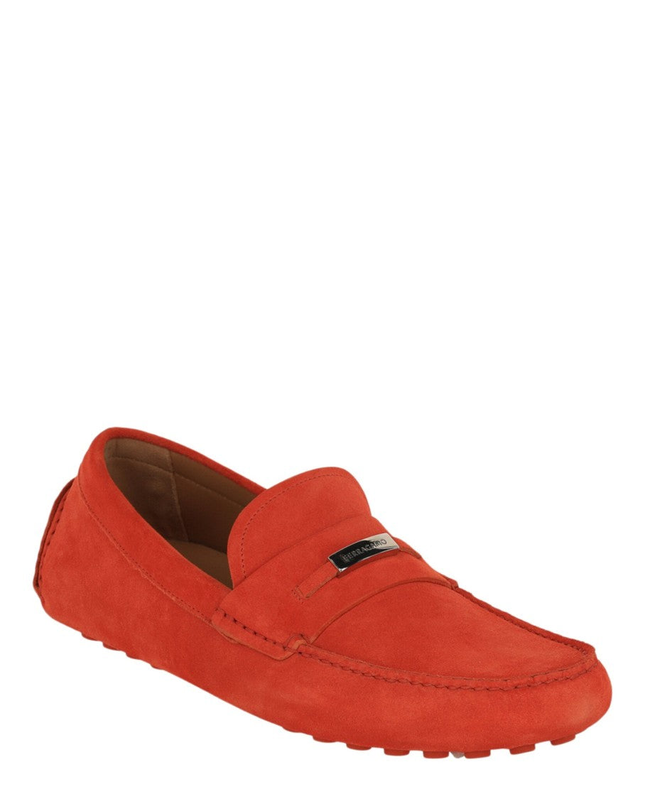 Ferragamo Grenoble Suede Drivers