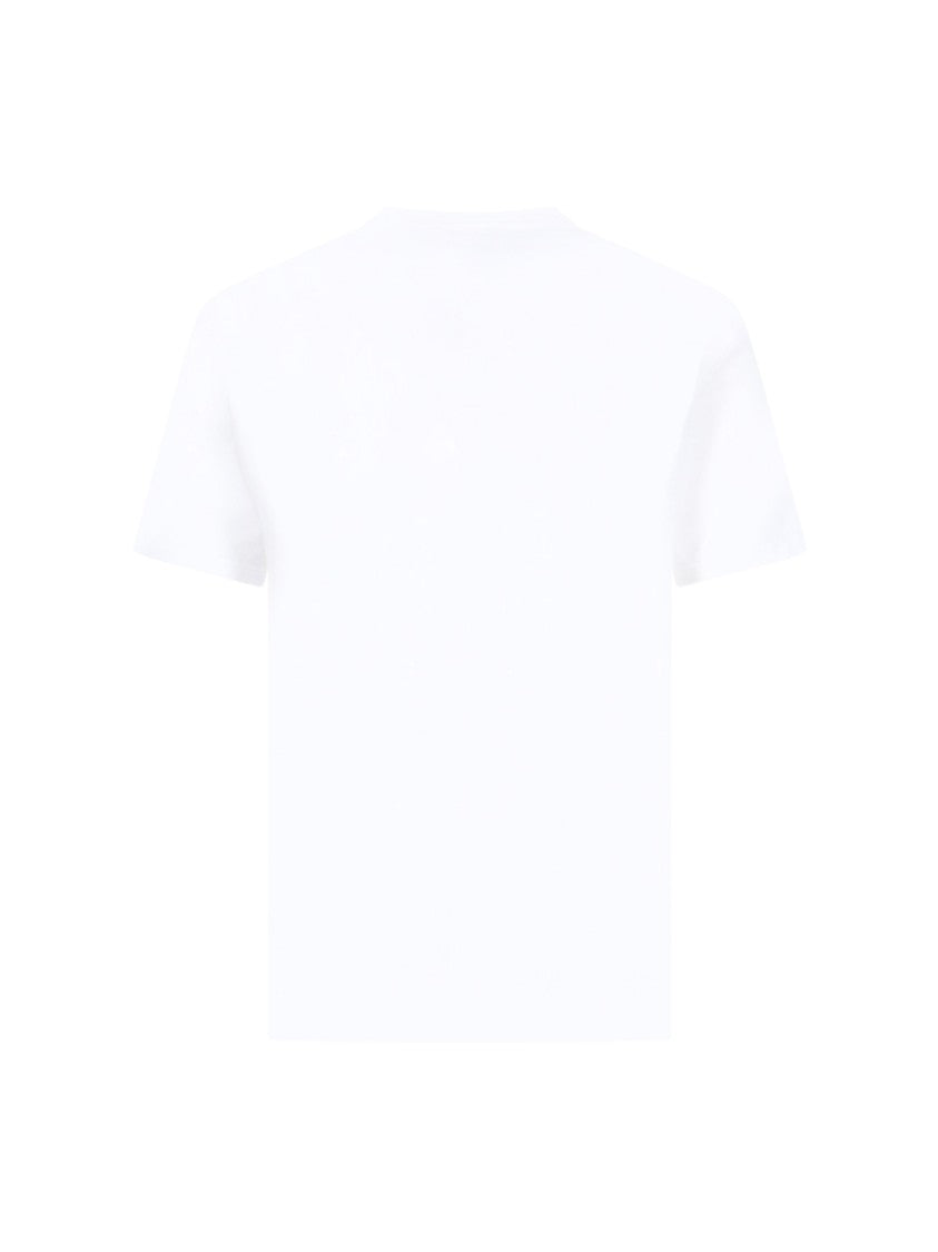 Alexander Mcqueen "Varsity" White Cotton T-Shirt