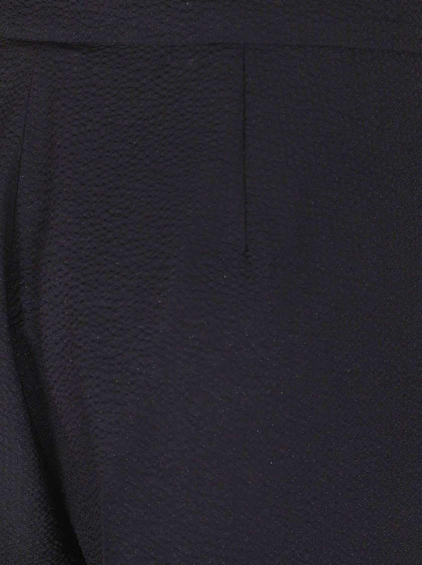 Max Mara Tailored Wide-Leg Pants With Double Front Pleats