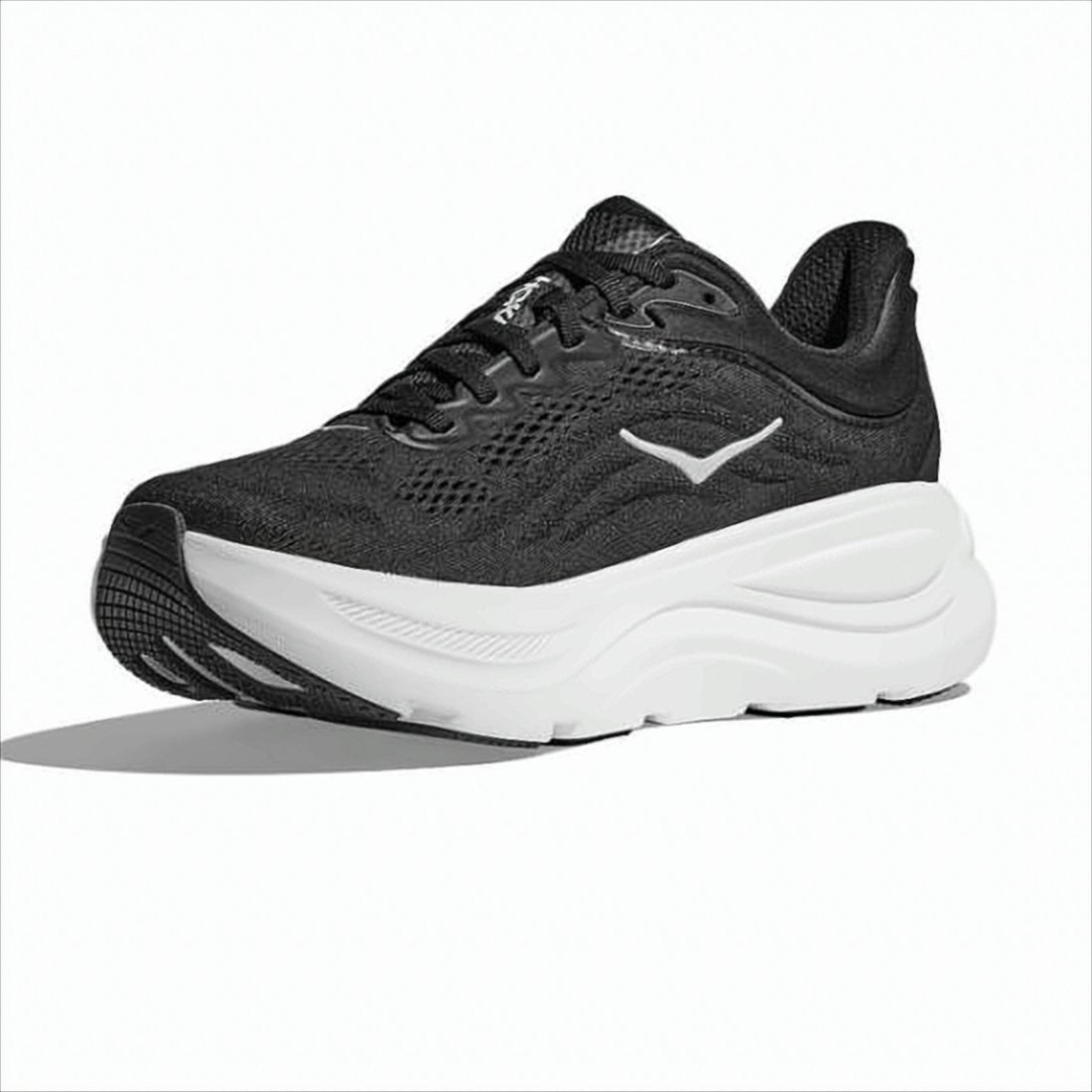Hoka Breathable Black Mesh Sneakers