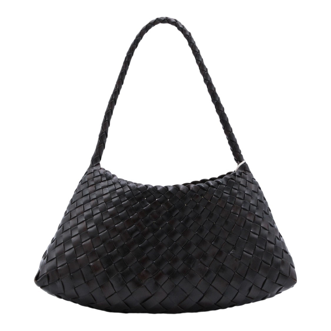 Dragon Diffusion Woven Leather Braided Strap Handbag