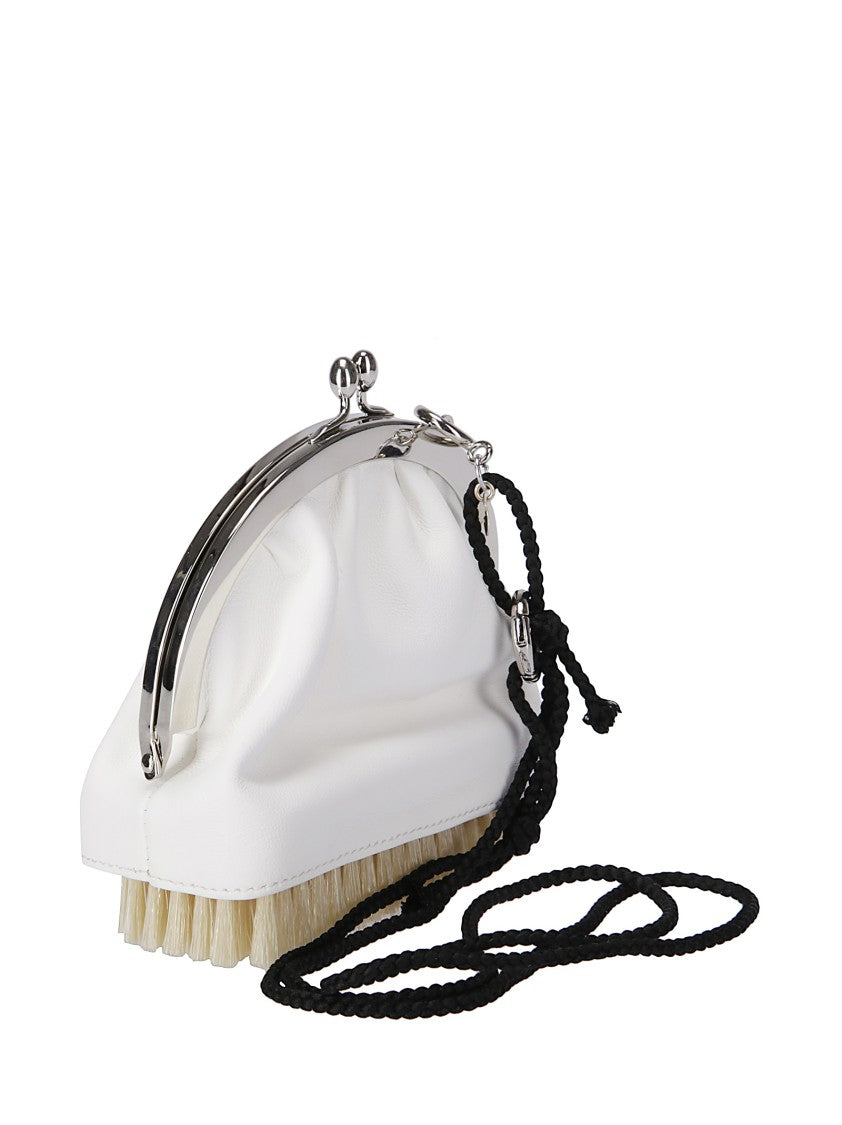 Niccolò Pasqualetti Innovative Leather Purse With Horsehair Bristles