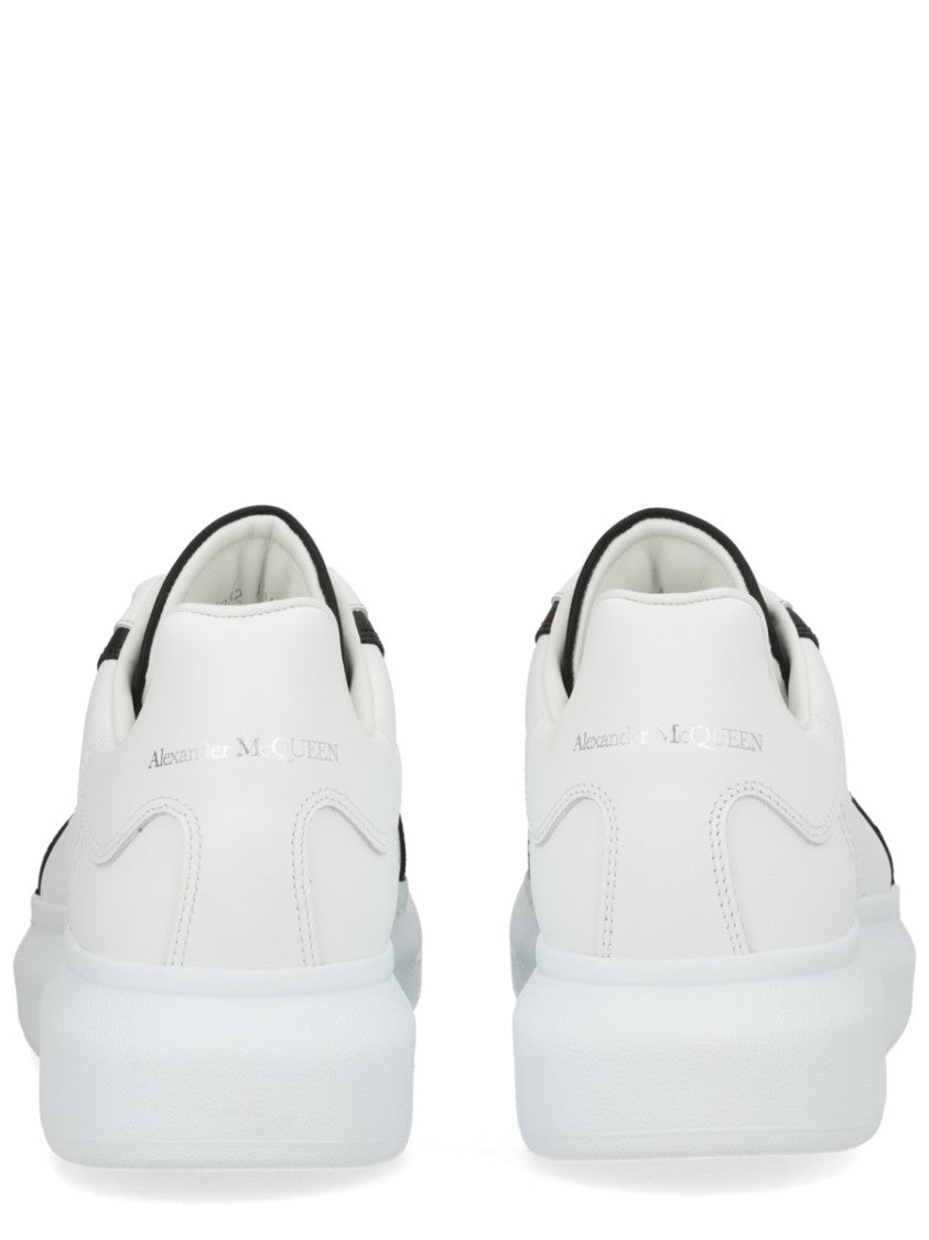 Alexander Mcqueen Oversized White Base Black Sneakers