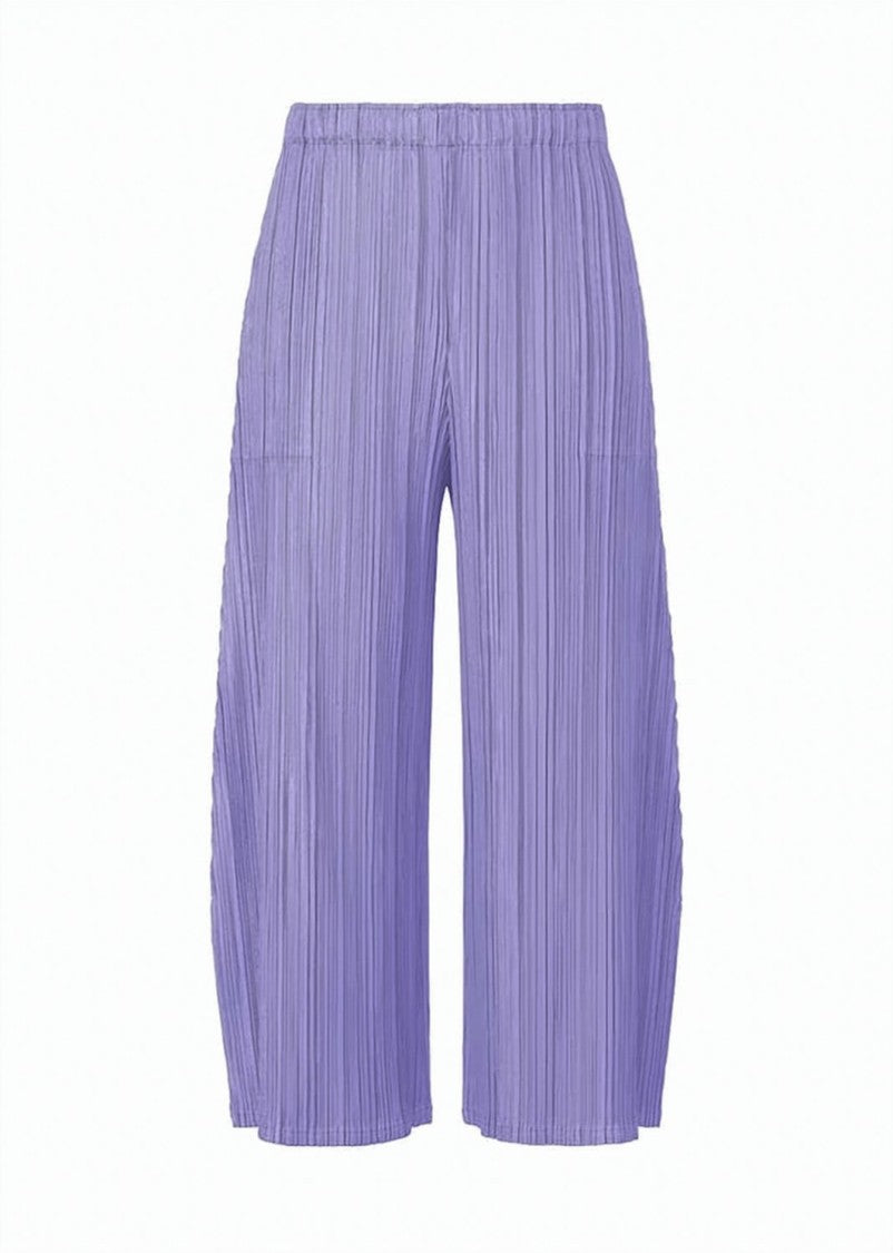 Pleats Please Pleated Texture Straight Pants