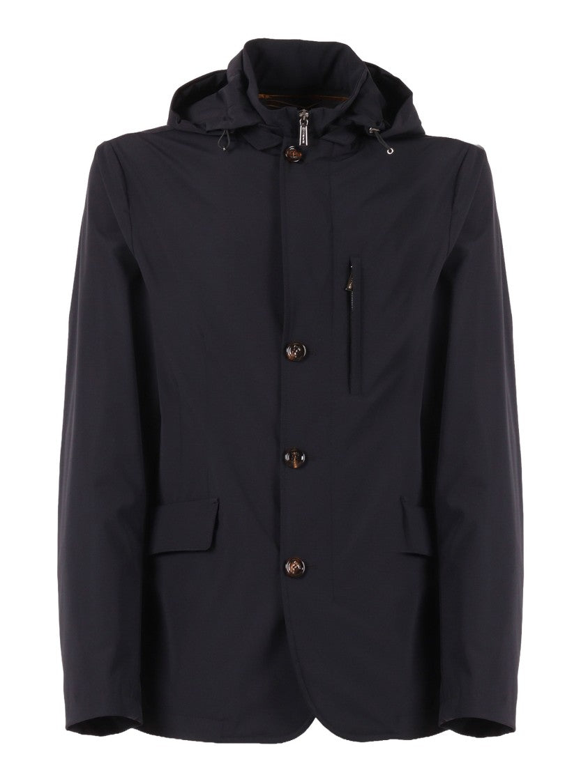 Moorer Ranieri Kr Minimalist Black Jacket