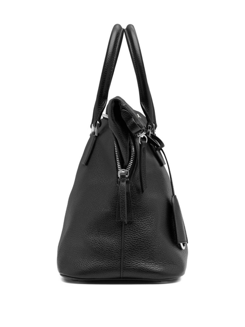 Maison Margiela Pebbled Calf Leather Shoulder Bag