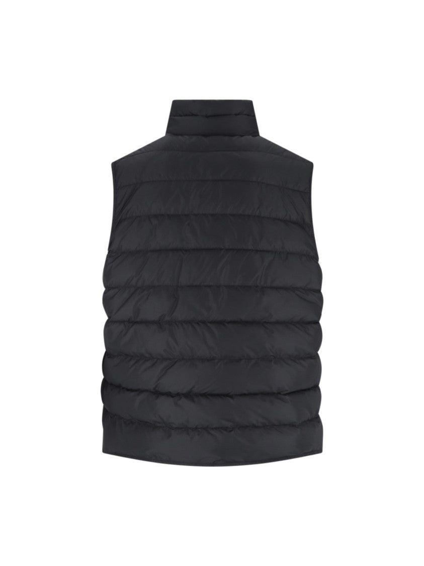 Dolce & Gabbana Padded Quilted Vest With Signature Logo Patch