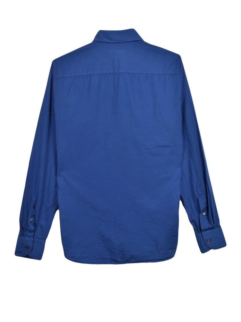 Ghirardelli Blue Classic Cotton Shirt