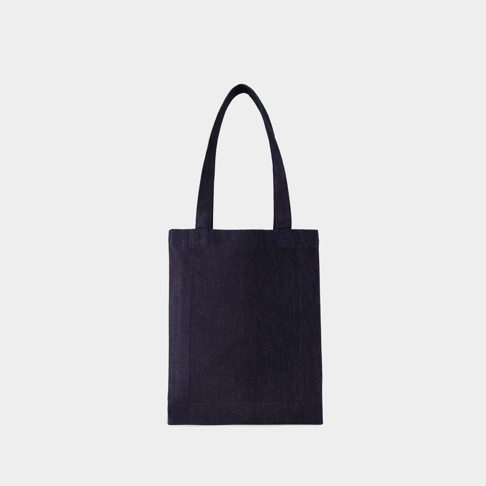 A.P.C. Lou Blondie Shopper Bag - Cotton - Blue