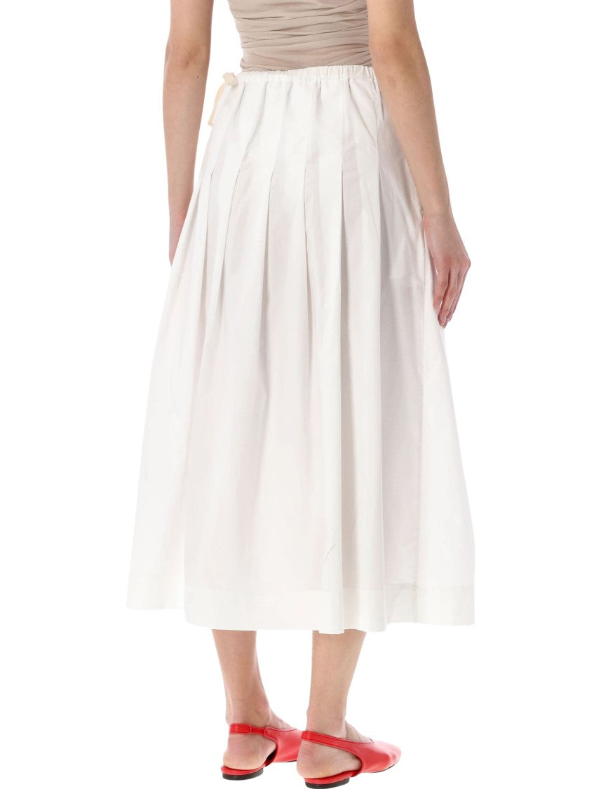 Soeur Amalia Pleated Midi Skirt
