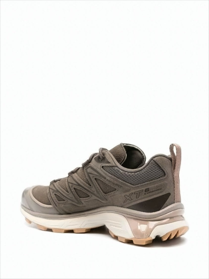 Salomon Streamlined Multitexture Sneakers With Supportive Cage Overlay