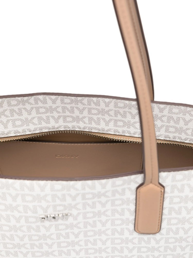 Dkny Multicolour Saige Monogram Tote Bag