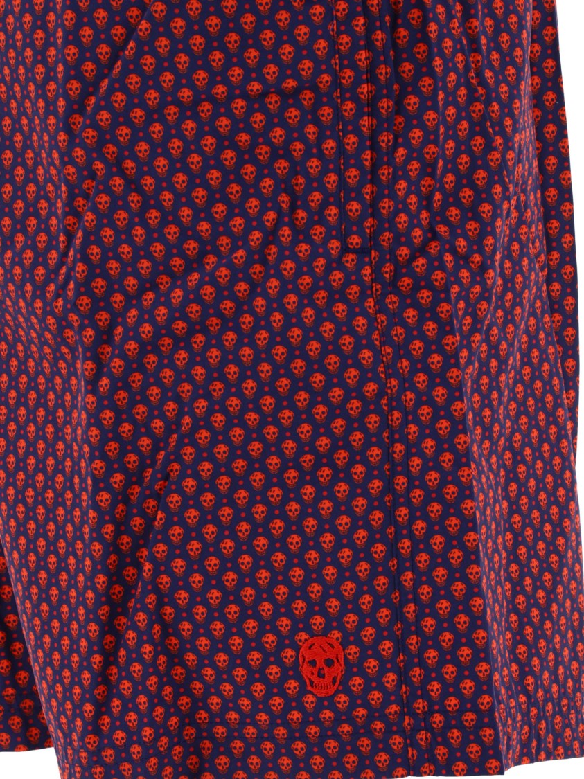 Alexander Mcqueen "Skull Dots" Swim Shorts