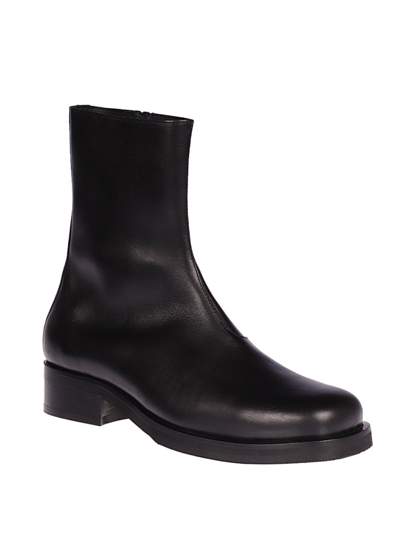Our Legacy Pointed Leather Ankle Boots
