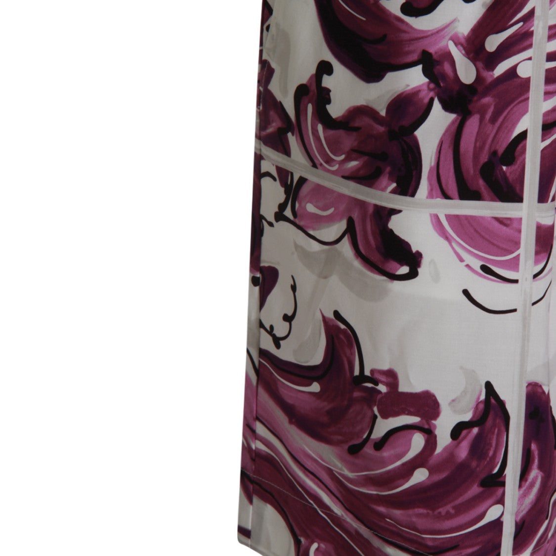 Dolce & Gabbana Baroque-Inspired Artistic Shorts With Adjustable Waistband