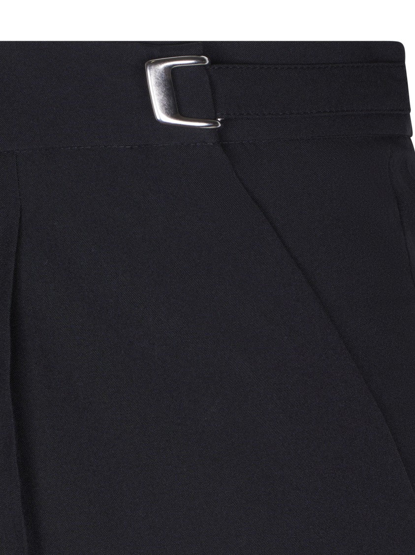 Cellar Door Tailored Black Trousers With Straight Leg