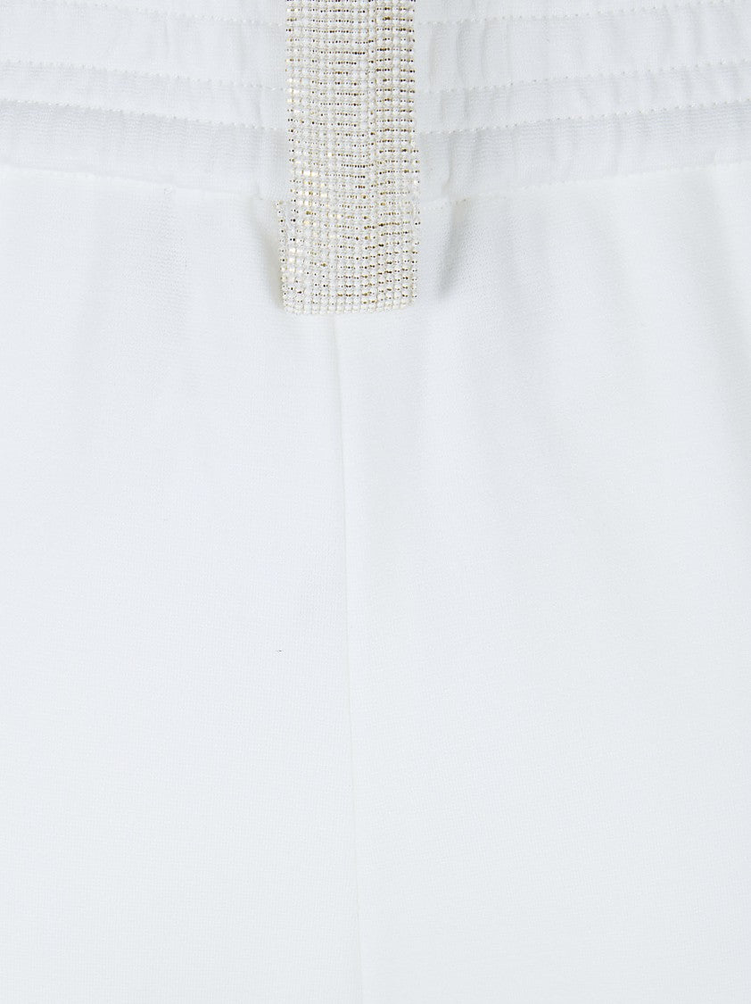 Fabiana Filippi Wide-Leg Trousers In Ribbed Jersey