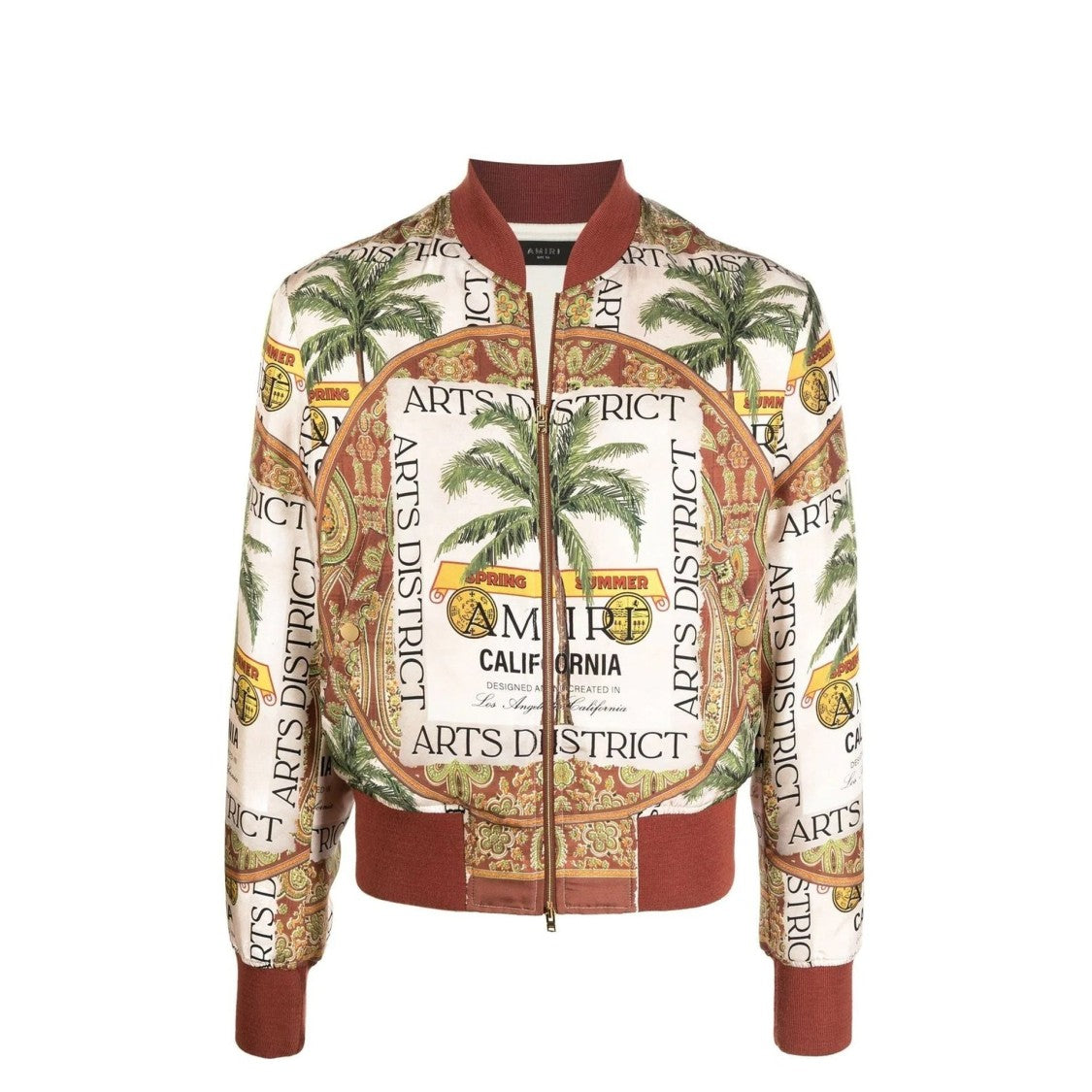 Amiri Printed Silk Jacket