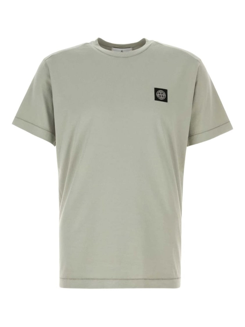 Stone Island Relaxed-Fit Cotton T-Shirt With Iconic Branding