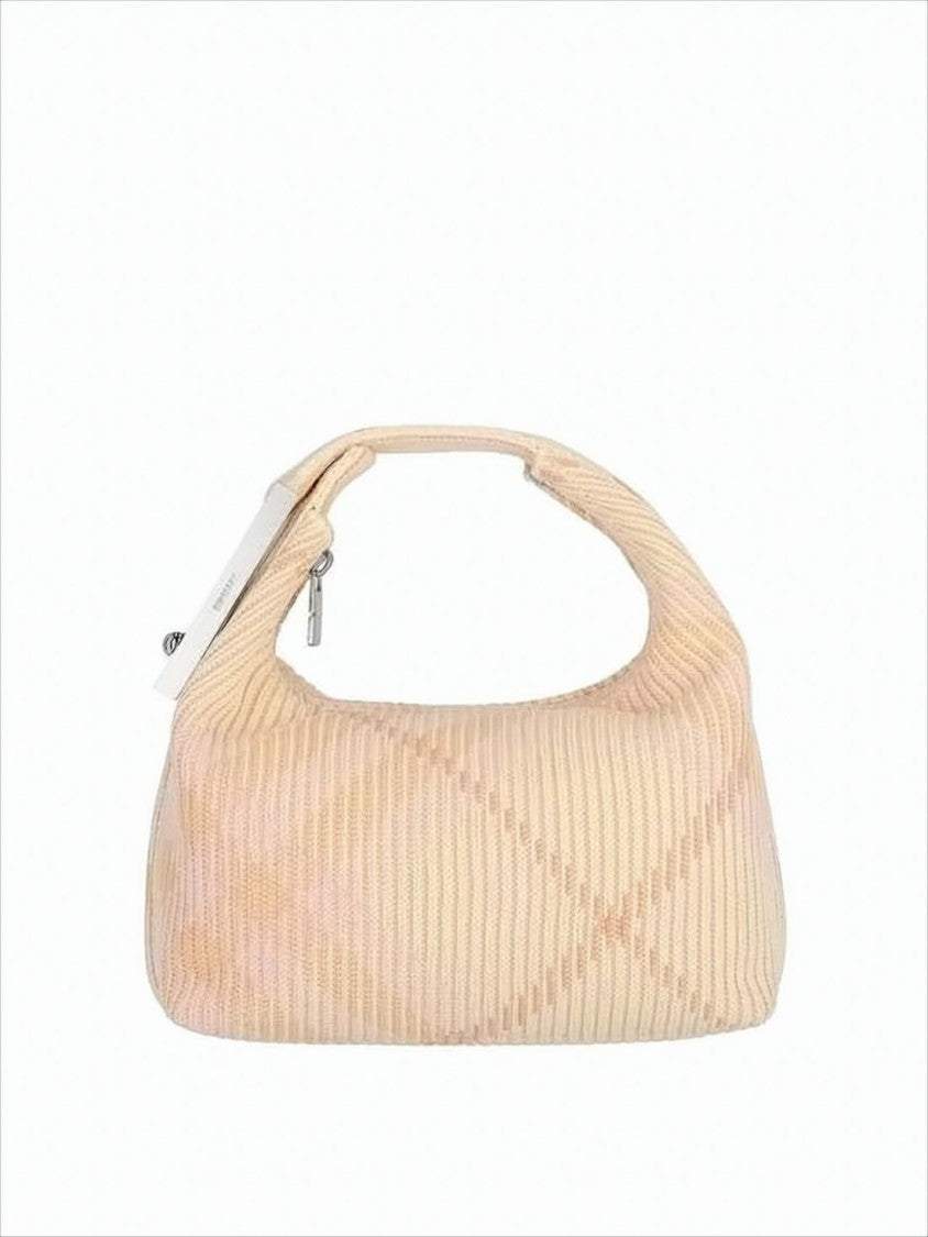 Burberry Ribbed Nylon Shoulder Bag