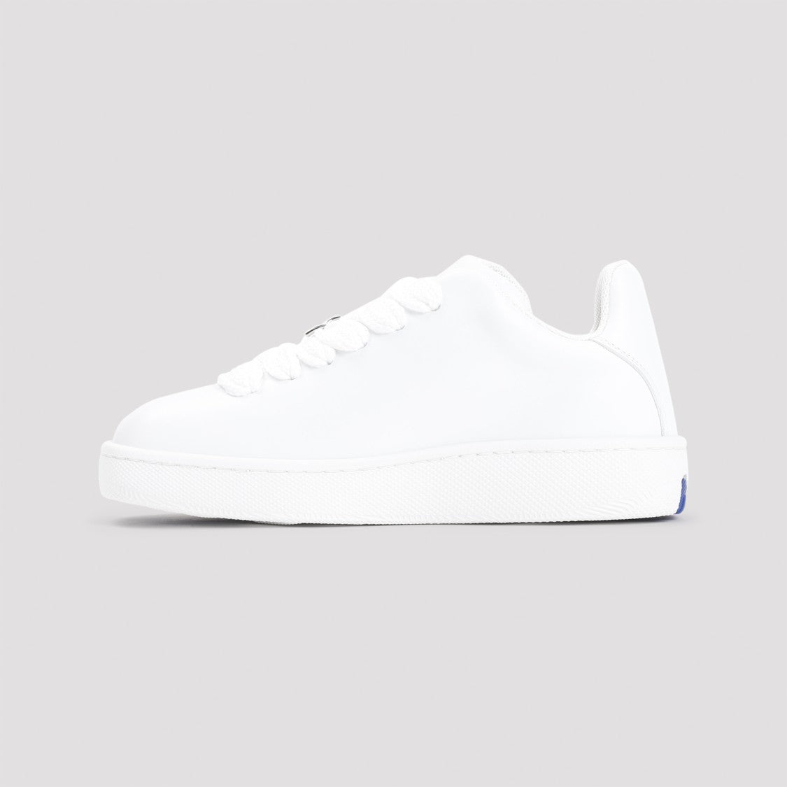 Burberry White Leather Sneakers