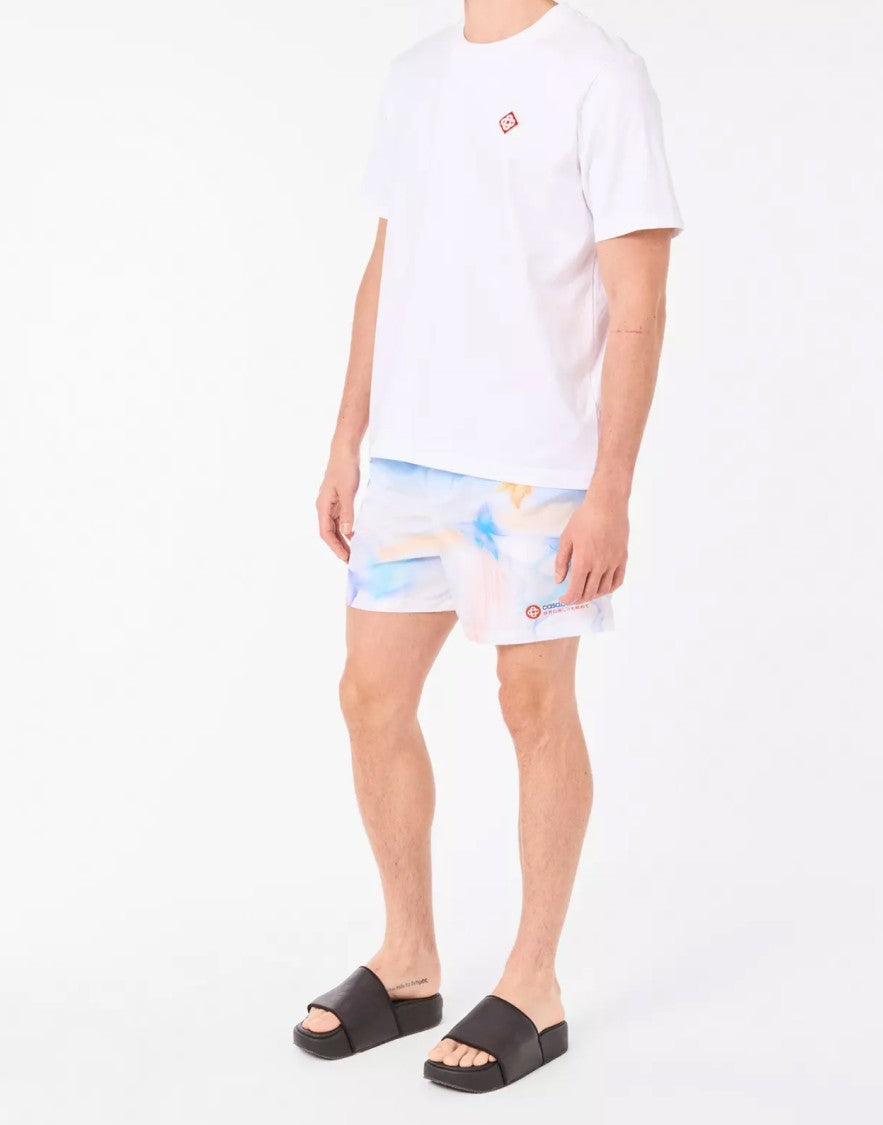 Casablanca Galactic Connection Logo Swim Shorts