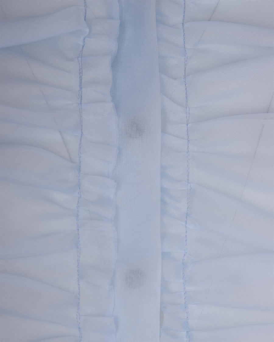 P.A.R.O.S.H. Sheer Ruffled Shirt