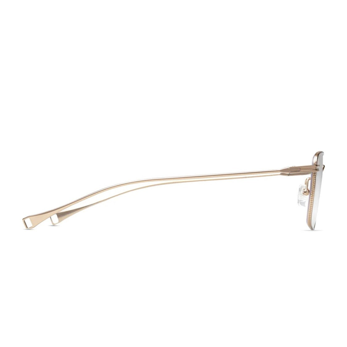 Dita Lancier Gold Lsa Dlx127 Titanium Square Eyeglasses
