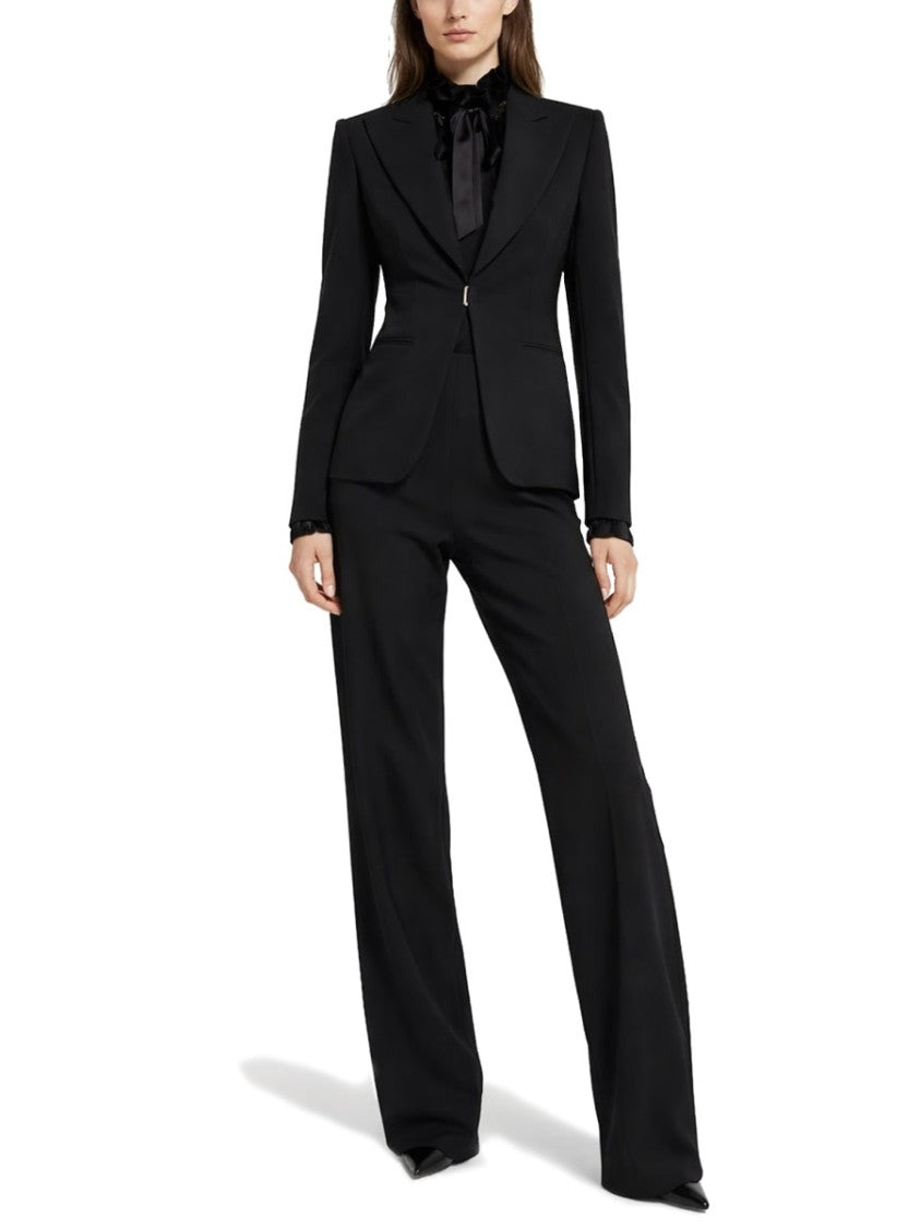 Gucci Wide-Leg Tailored Pants With Sharp Front Creases