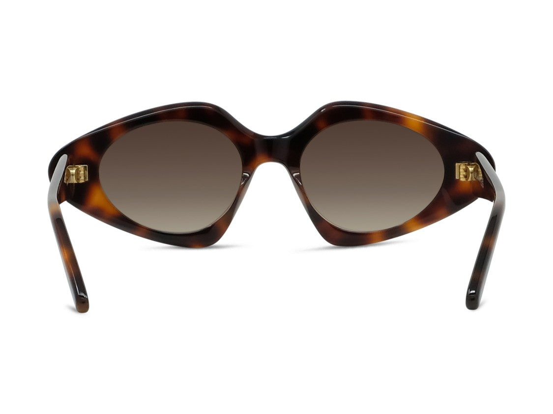 Loewe Lw40185i Oversized Gradient Tortoiseshell Sunglasses