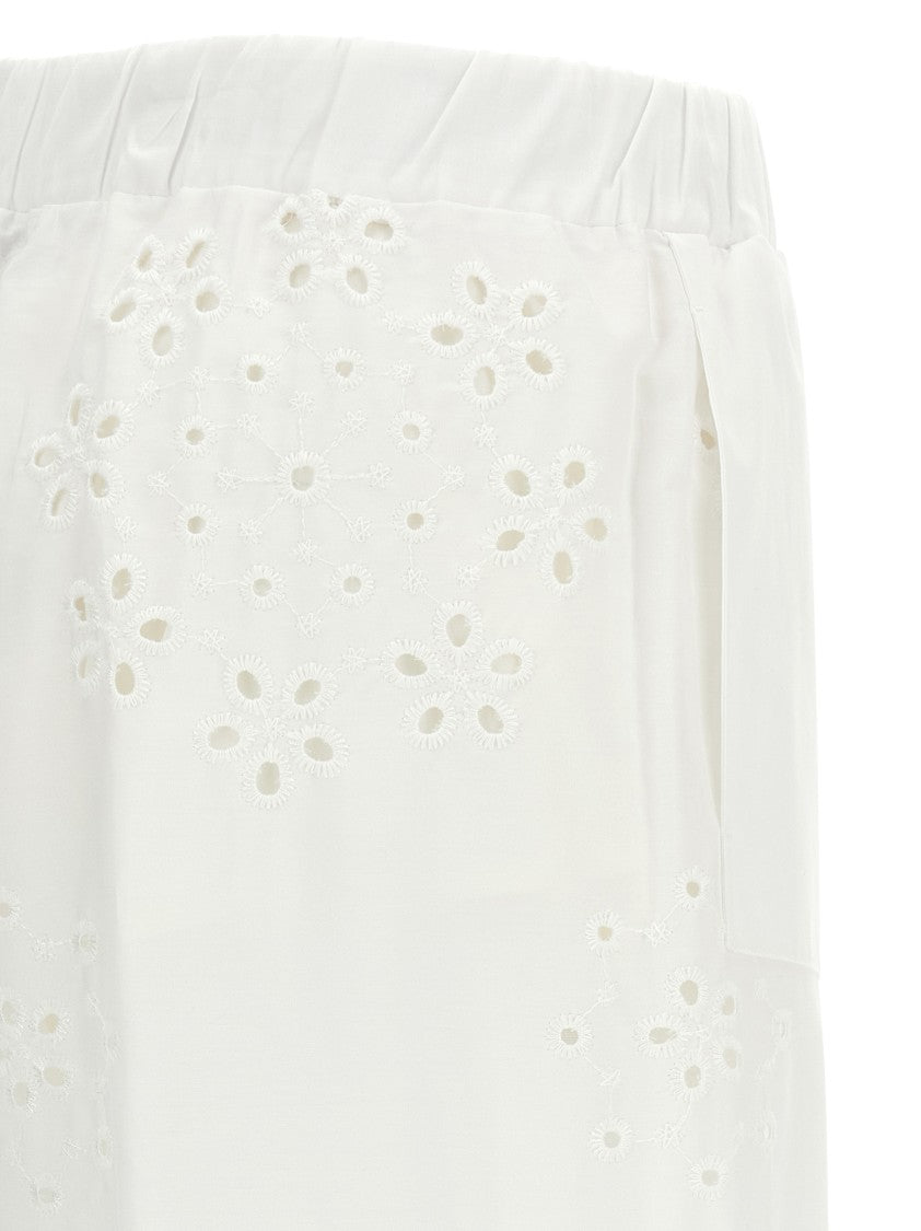 Herno 'Broderie Anglaise' Pants